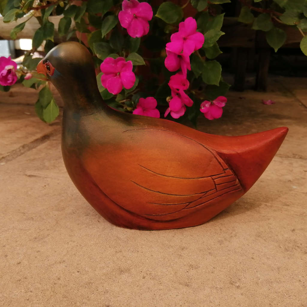 Feathers of Knysna Gallery carved and hand painted  Swansons Francolin 171/875