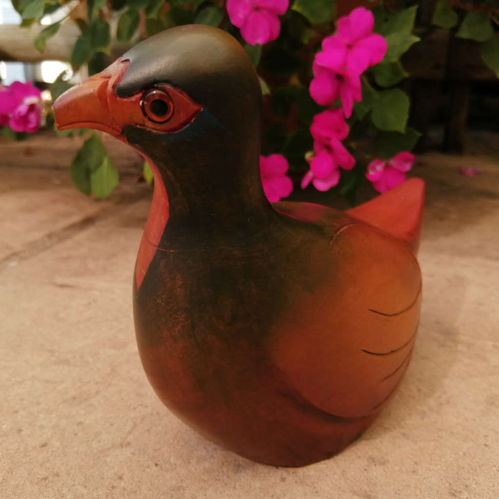 Feathers of Knysna Gallery carved and hand painted  Swansons Francolin 171/875