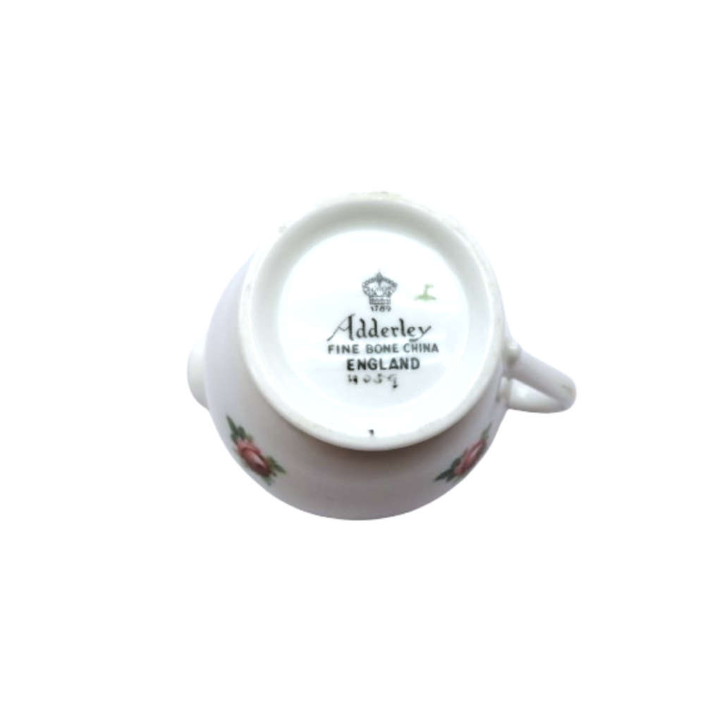 Adderley Teapot Scattered Roses H359 Milk Jug