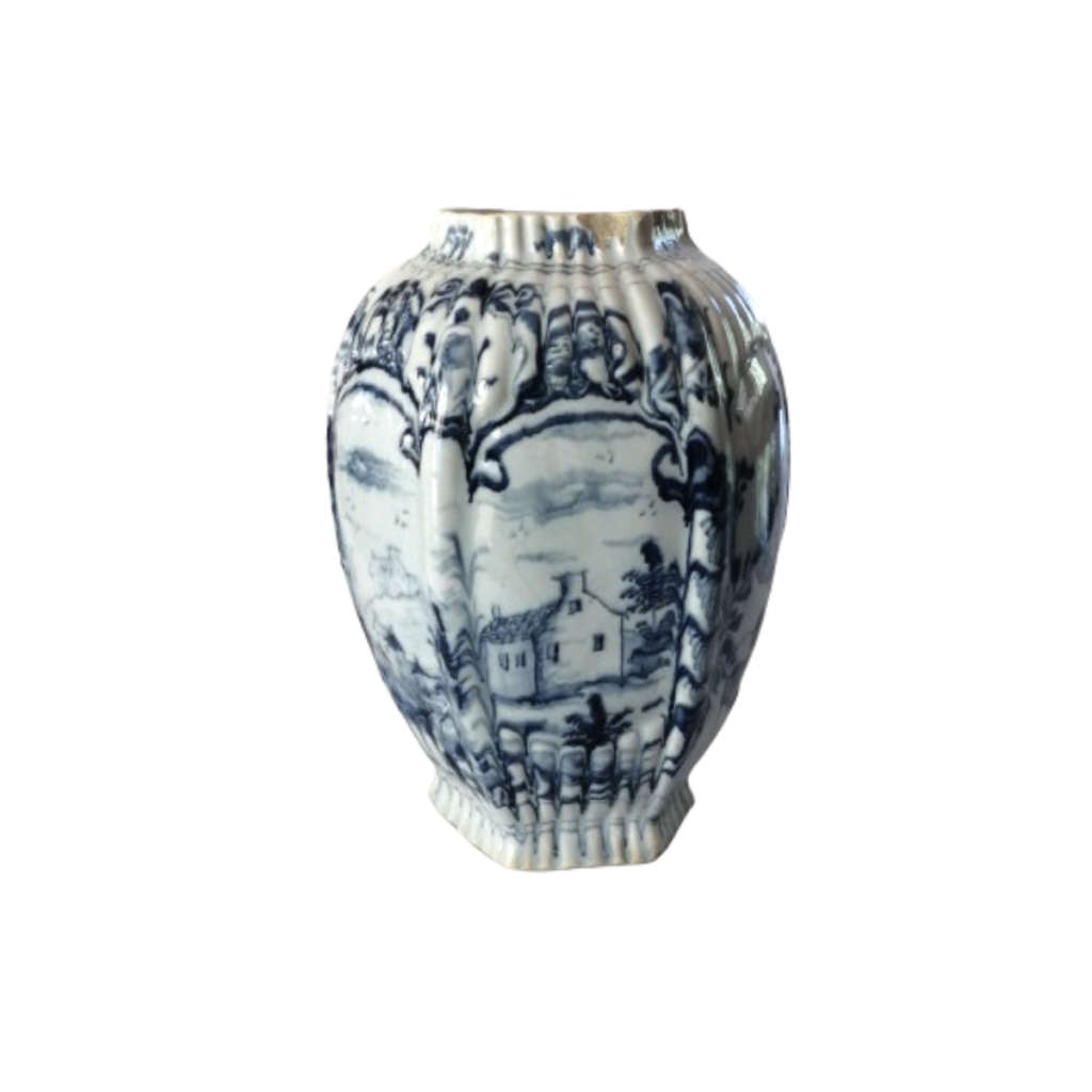 Antique 18th-Century Dutch Delft Large Vase circa 1800