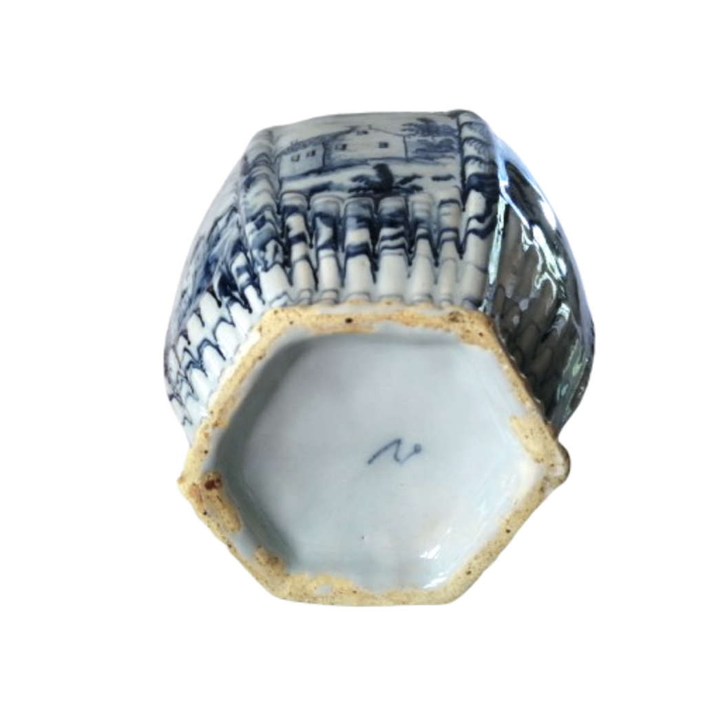 Antique 18th-Century Dutch Delft Large Vase circa 1800