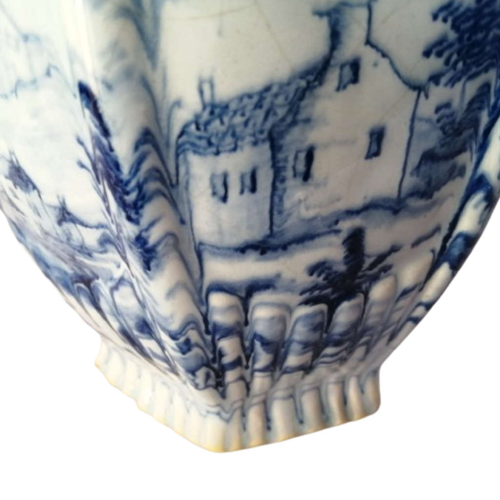 Antique 18th-Century Dutch Delft Large Vase circa 1800