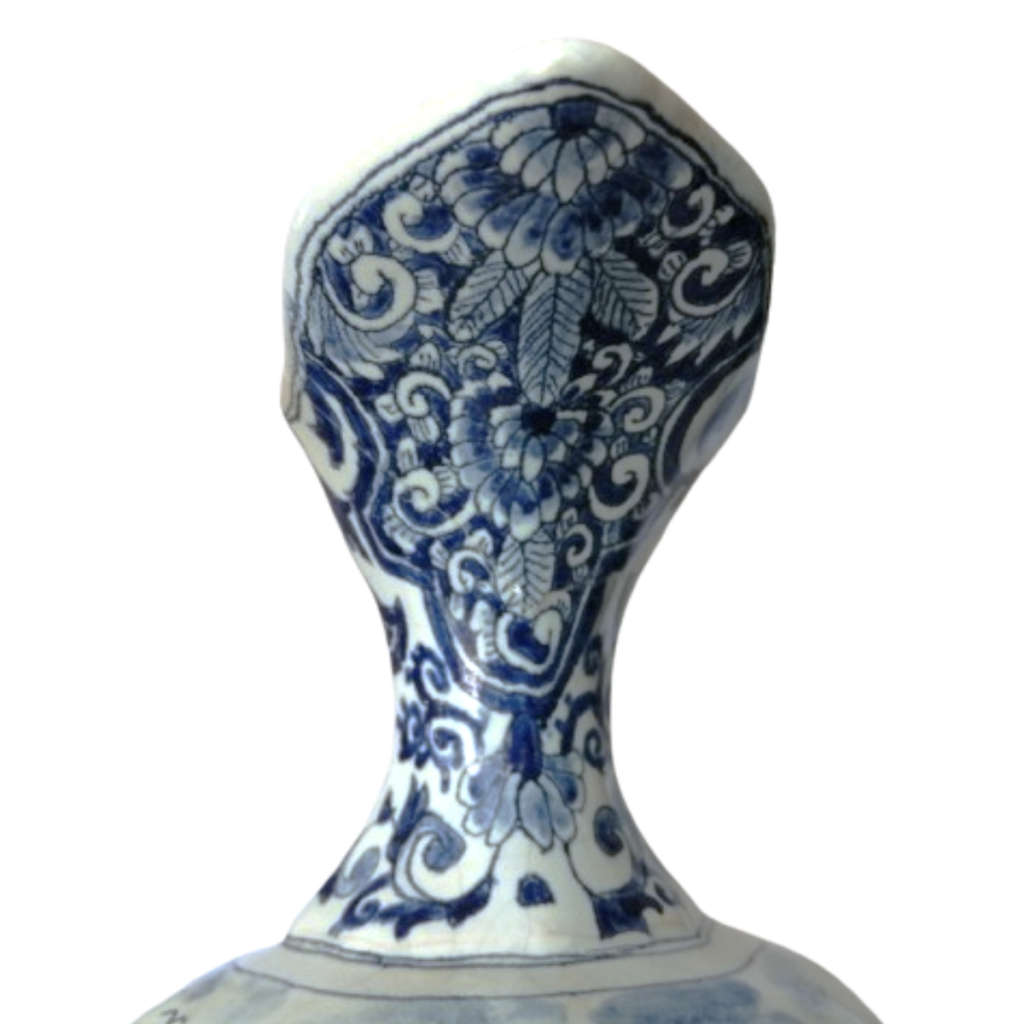 Antique 18th-Century Dutch Delft Jug by Moustiers, circa 1800