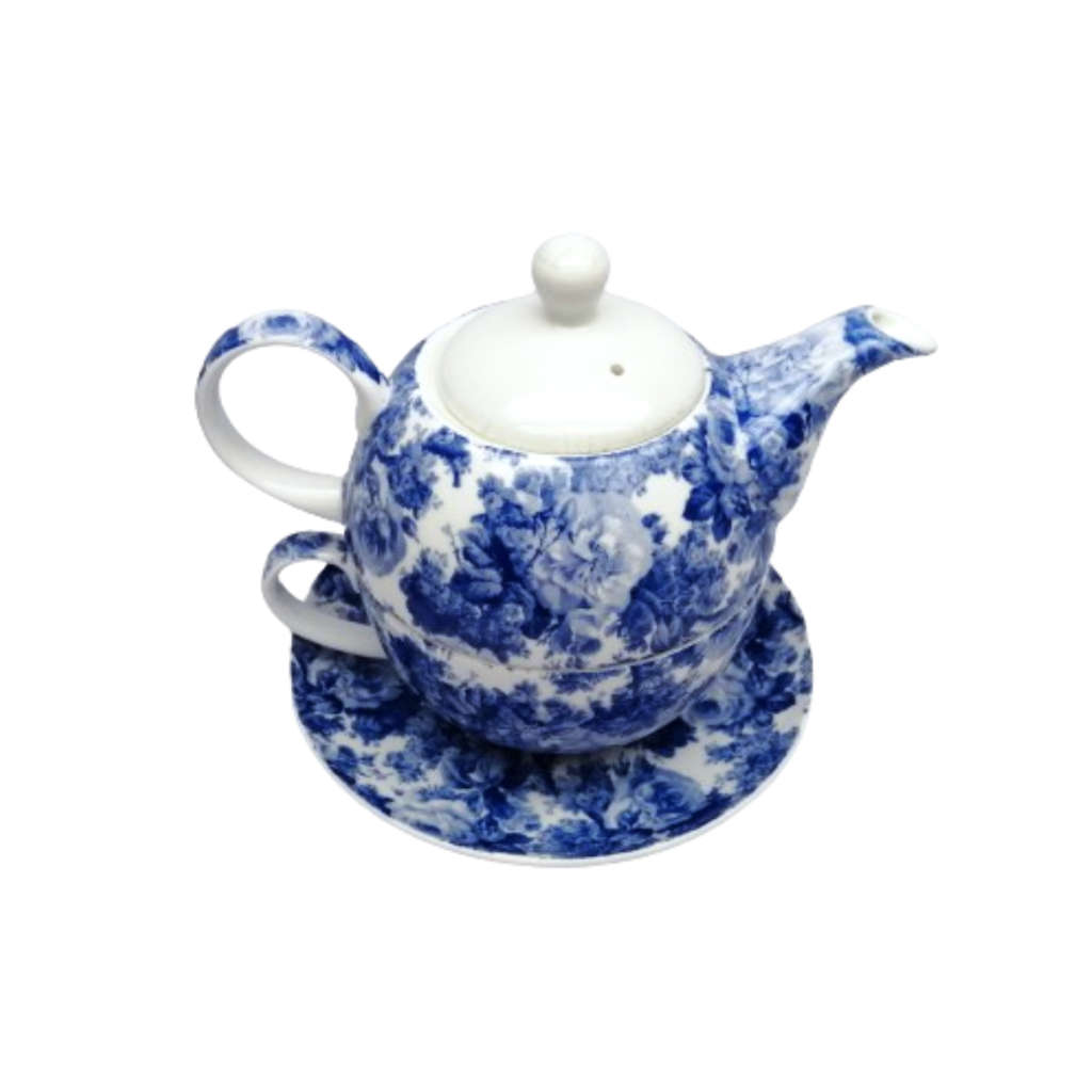 Maxwell and Williams Tea for One Tea Pot Cup ,Saucer and Sugar Bowl