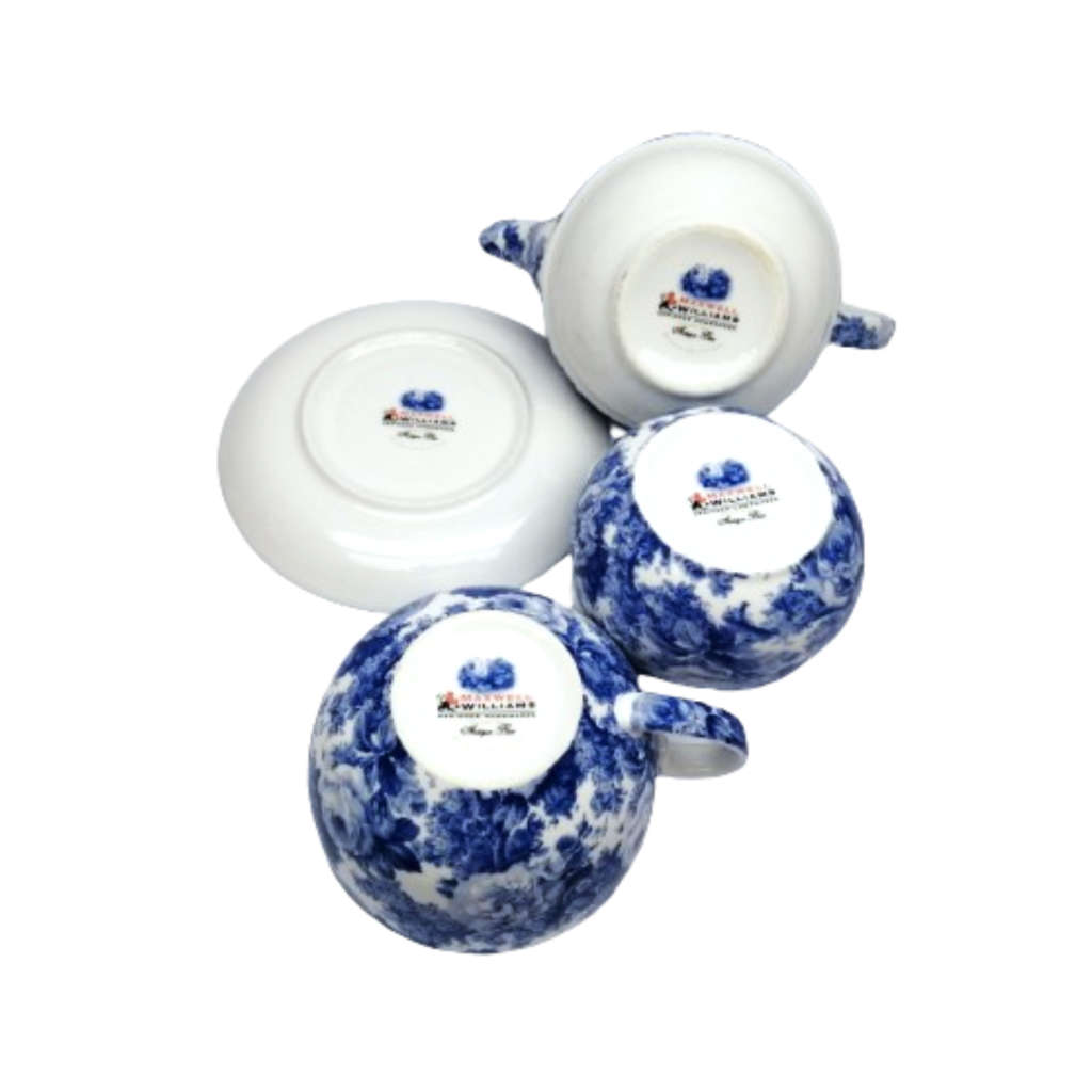 Maxwell and Williams Tea for One Tea Pot Cup ,Saucer and Sugar Bowl