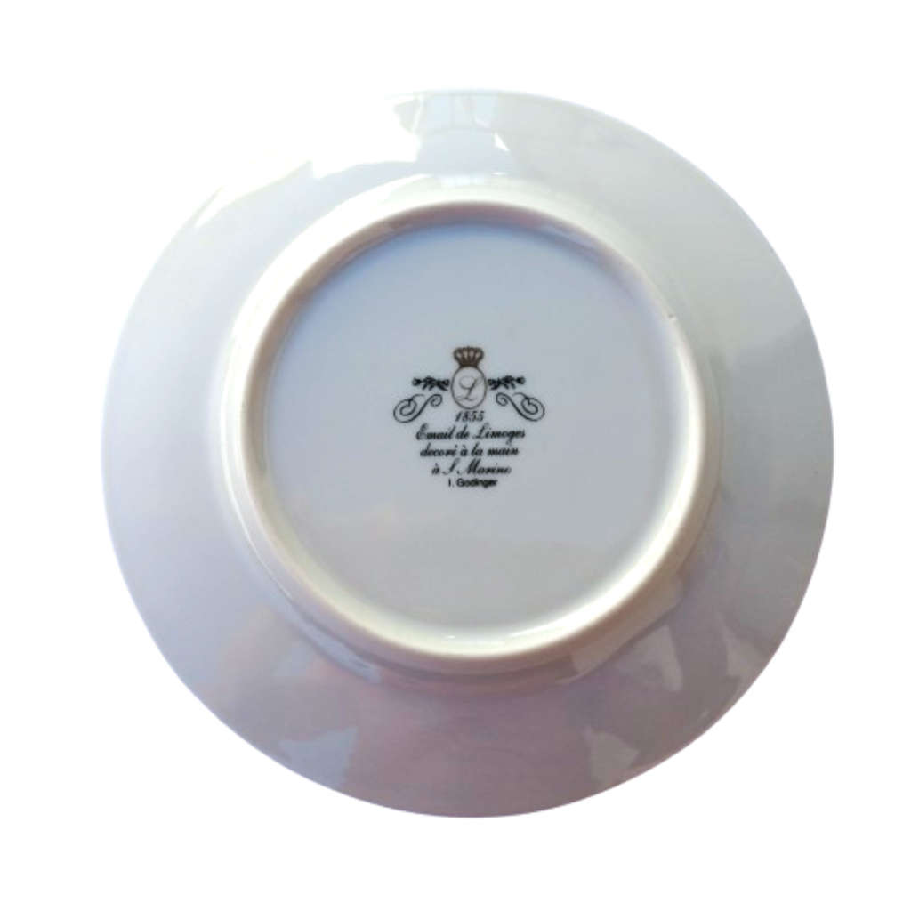 Limoges Wild Life Leopard by Email de Limoges Wall Plate