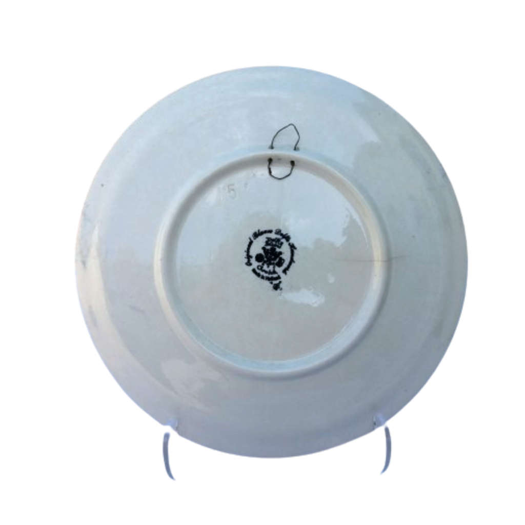 Delft Chemkefa Delfts Blauw De Zomer ceramic wall hanging plate