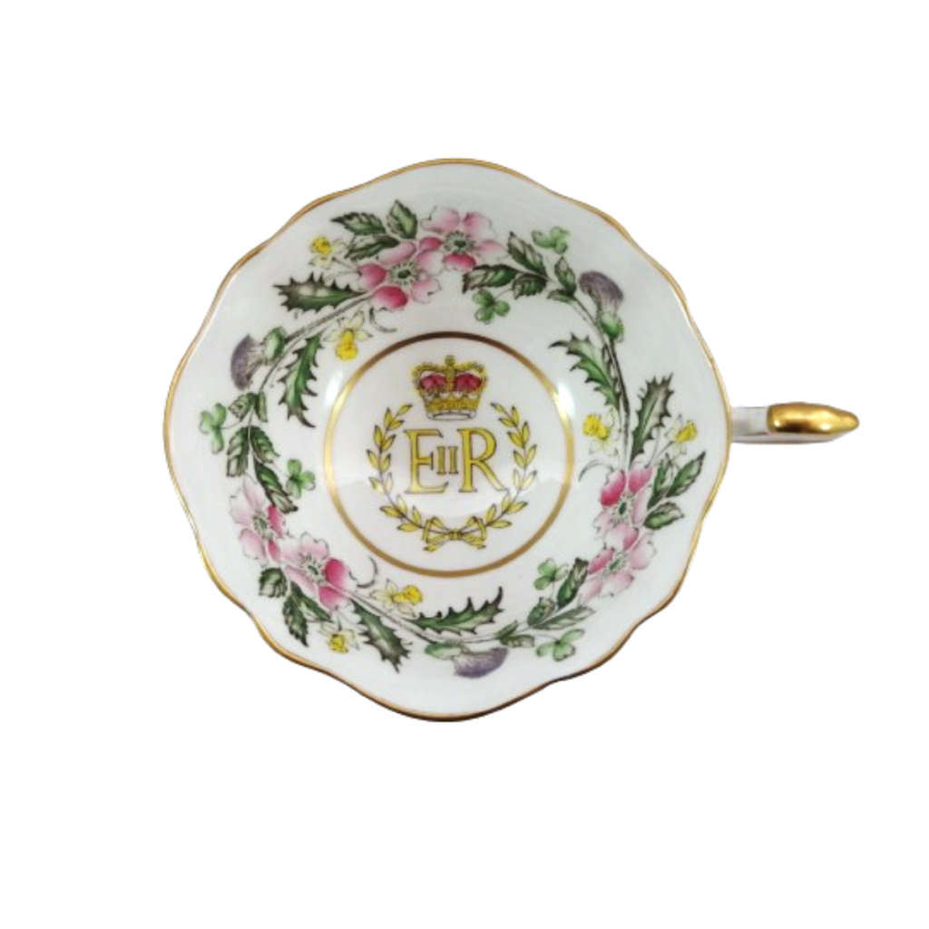 Paragon 1953 H.M. Queen Elizabeth II Coronation Commemorative Tea Cup and Saucer