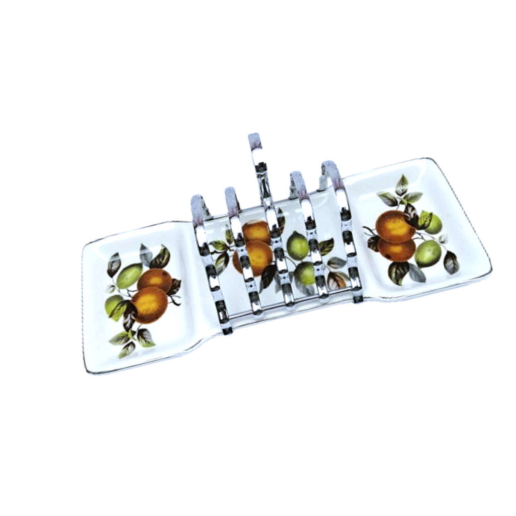 Midwinter Oranges and Lemons chrome toast rack