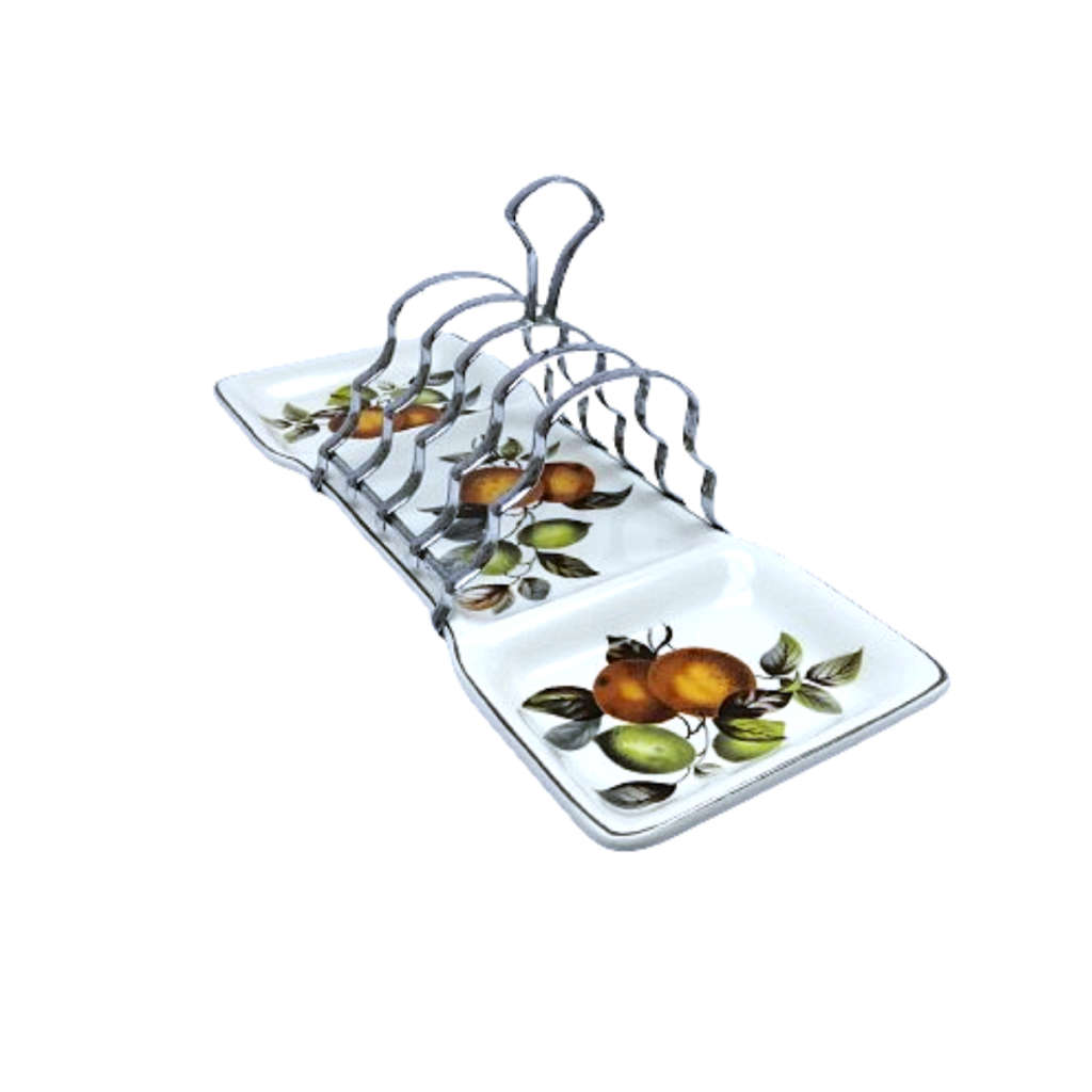 Midwinter Oranges and Lemons chrome toast rack