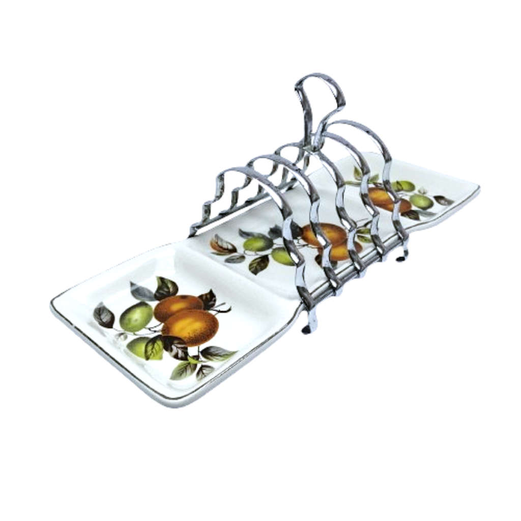Midwinter Oranges and Lemons chrome toast rack