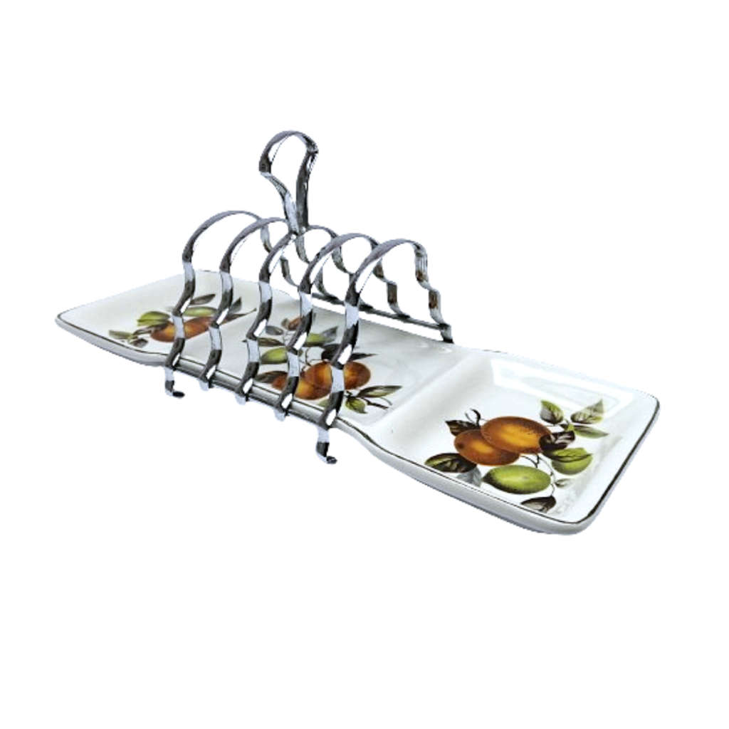 Midwinter Oranges and Lemons chrome toast rack