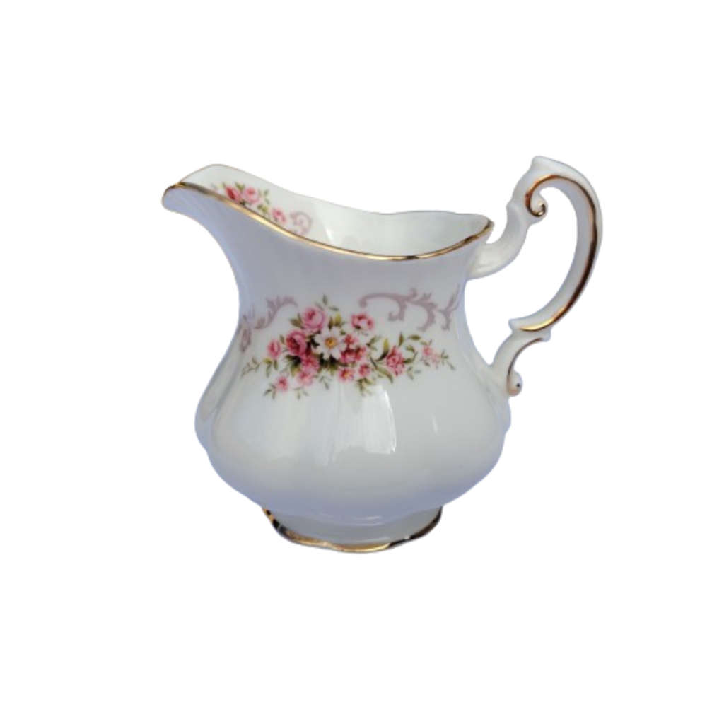 Paragon Fine Bone China Rose Bouquet Milk Jug Creamer