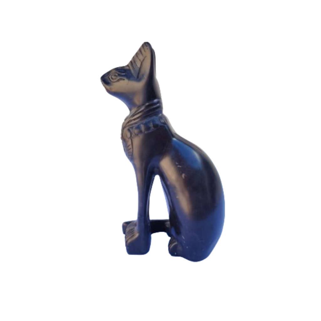 Egyptian Black Cat Statue Bastet