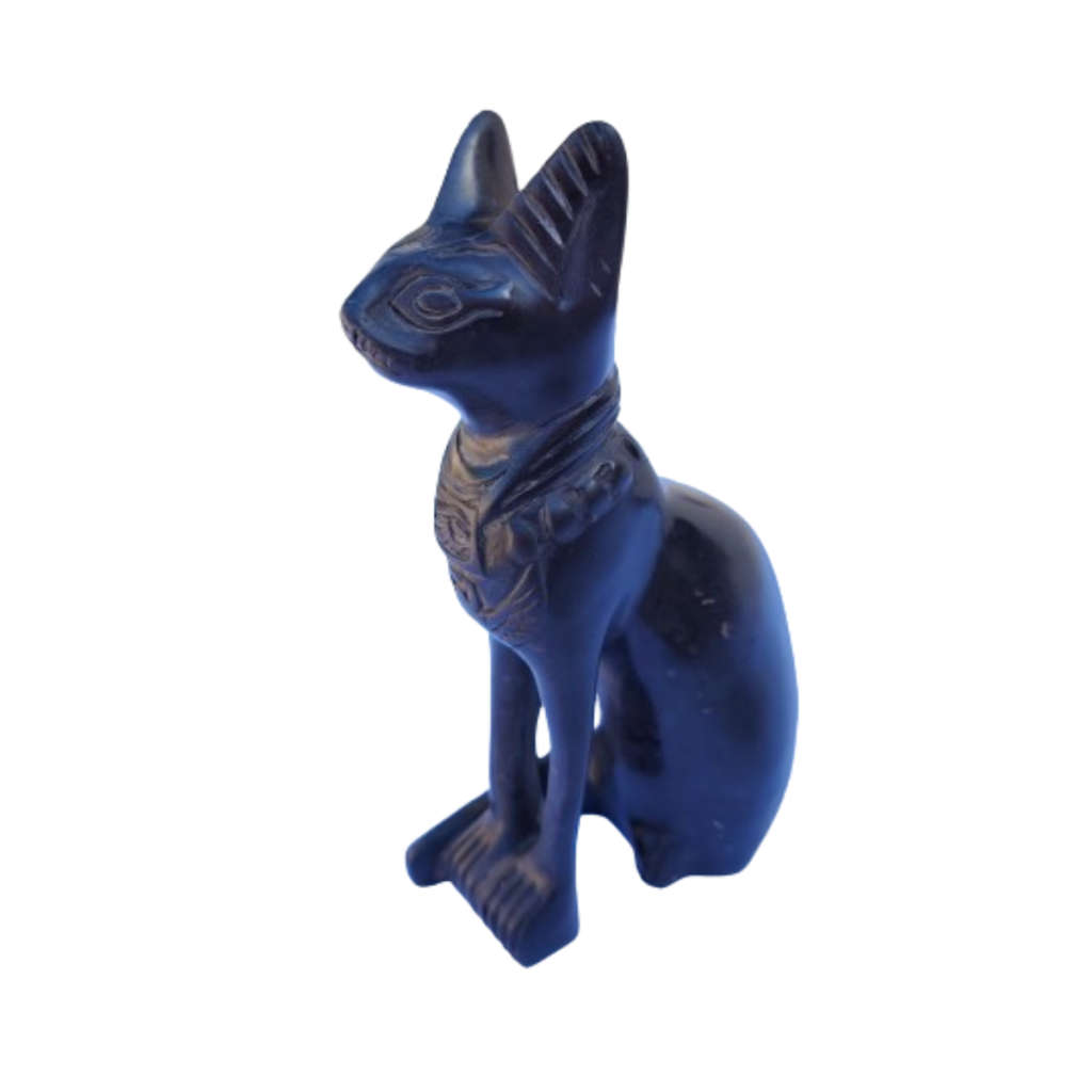Egyptian Black Cat Statue Bastet