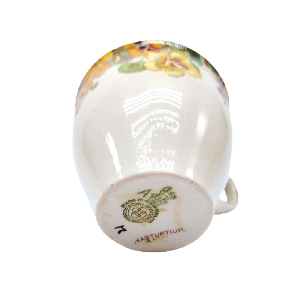 Royal Doulton Nasturtium Cup and Saucer Duo