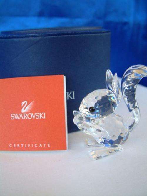 SWAROVSKI Crystal - Squirrel Boxed