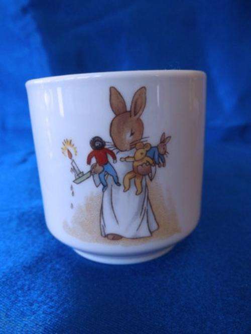 Very Old "Bunnykins"  Eggcup- Barbara Vernon Royal Doulton