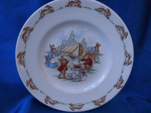"Bunnykins" Side Plate - Barbara Vernon Royal Doulton