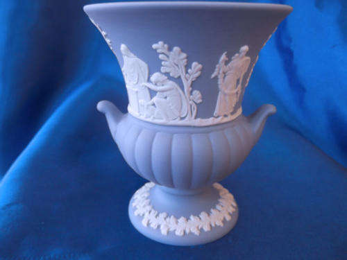 Wedgewood Jasper Blue Vase