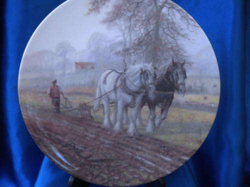 Stunning Royal Doulton "His Hand to the Plough" Plate