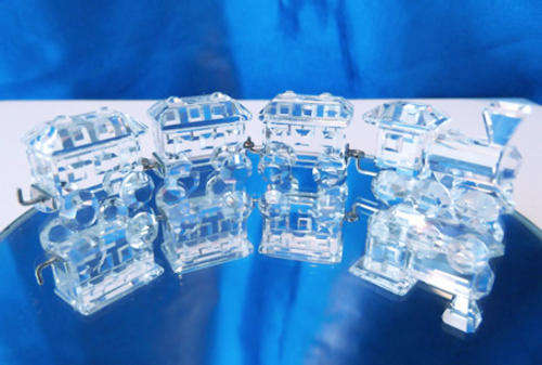 SWAROVSKI CRYSTAL Train set