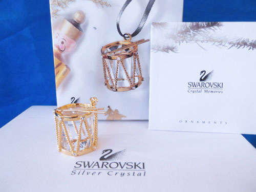 Swarovski Christmas Tree decoration Drum