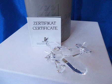 Swarovski Crystal Aeroplane / Airplane (Retired)