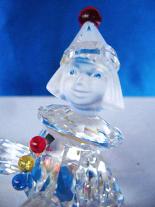 GENUINE SWAROVSKI  Crystal Puppet -Clown