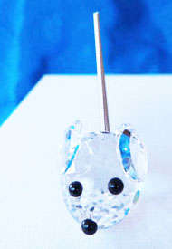 GENUINE SWAROVSKI  Mini Mouse -  Block Logo