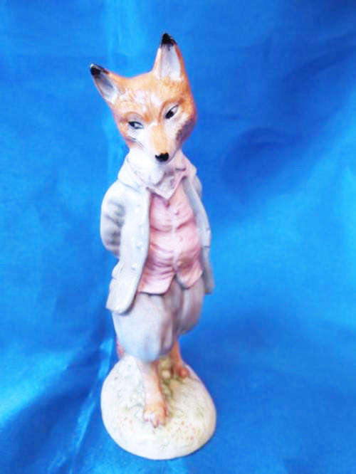 Beswick Beatrix Potter's " Foxy Whiskered Gentleman " 1277 GOLD #