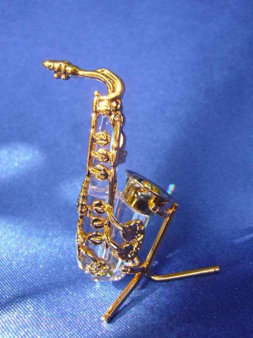 Swarovski Crystal Memories  " Saxophone "