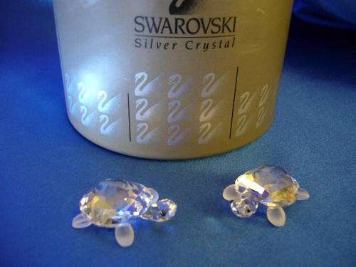 SWAROVSKI - Baby Tortoises (set of two)