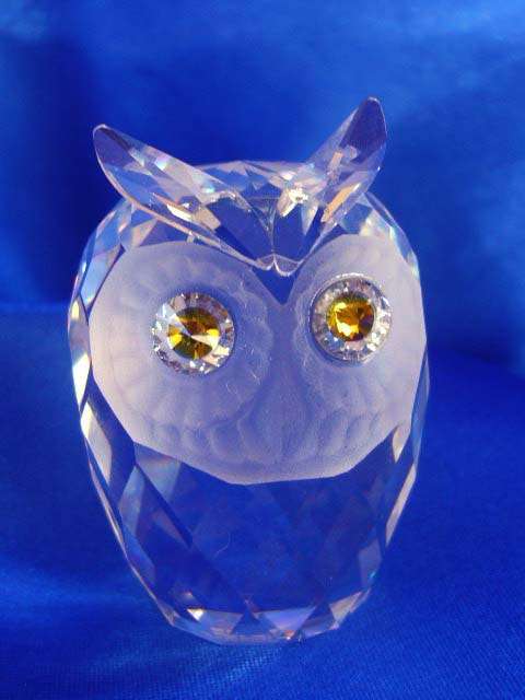 SWAROVSKI  - RETIRED CRYSTAL Small Owl (Rare)