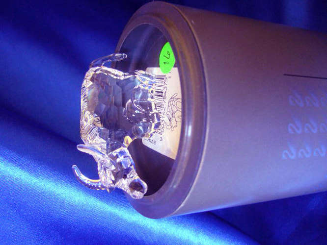 Swarovski Silver Crystal Zodiac Ox