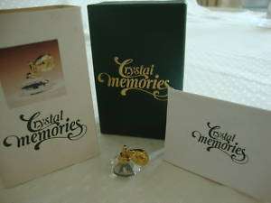 GENUINE Swarovski Crystal Memories ATOMIZER - PERFUME SPRAY 18ct Gold Plated