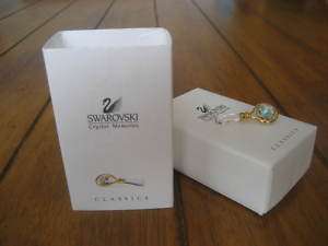 SWAROVSKI CRYSTAL Memories Rattle 18 ct Gold Plated