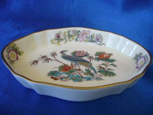 ****** Wedgewood Bone China  Tray - Kutani Crane ******
