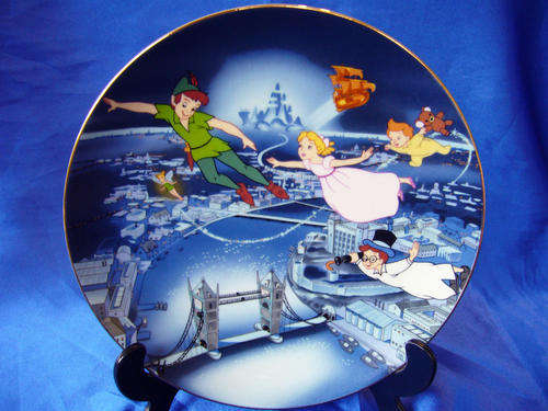 Walt Disney "Peter Pan (1953)" Ceramic wall plate