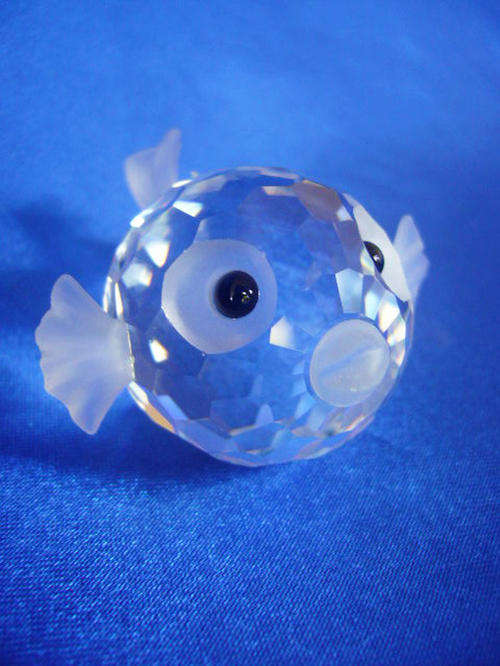 SWAROVSKI  - RETIRED CRYSTAL Medium Blowfish