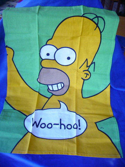 Fun Simpsons T-Towel