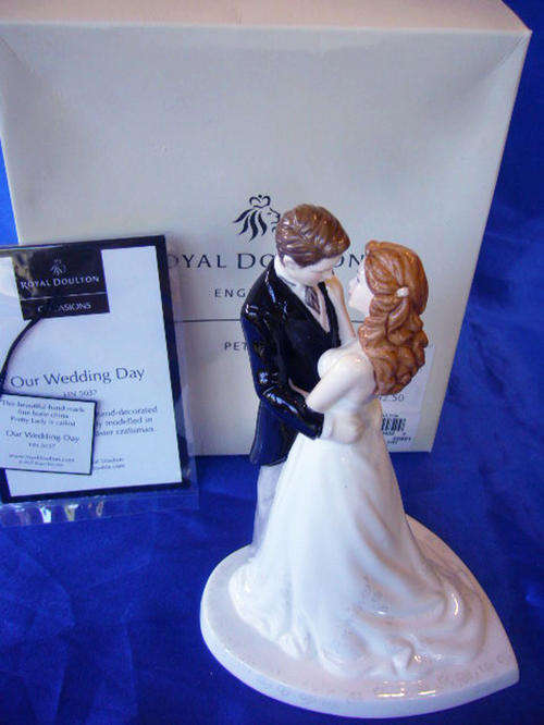 Royal Doulton Petites "Occasions" - OUR WEDDING DAY