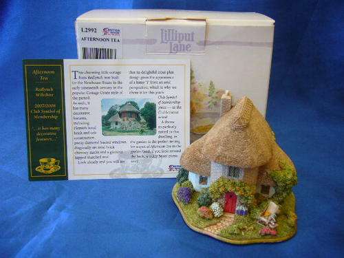 Miniature House - Lilliput Lane "Afternoon Tea"