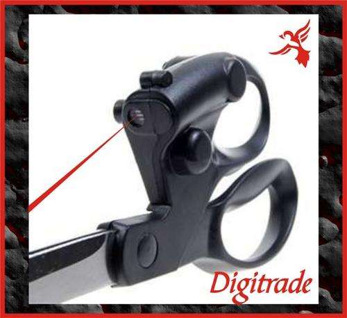 LASER GUIDED SCISSORS - Cuts fast & straight - Trim your cutting edge perfect every time!!!