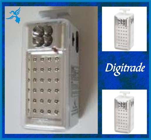 24 + 4 LED RECHARGEABLE EMERGENCY/CAMPING LIGHT - *** Many Hours of Light ***