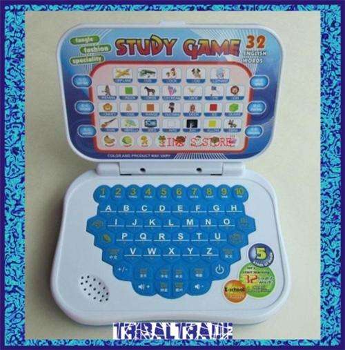 KIDS LAPTOP - Letters, Words, Spelling, Numbers, Music, Asking - LEARNING GAME! BID NOW!!!