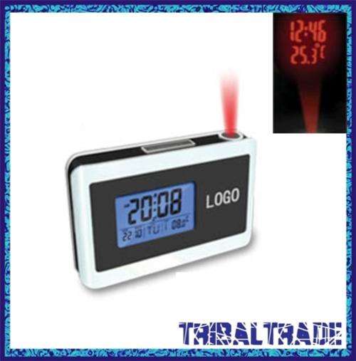 4 x PROJECTION CLOCKS - Projects light to show the Time & Temperature in the dark! - INNOVATIVE!!!