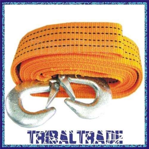 8 on AUCTION!! FLUORESCENT TOW ROPE - Super Strong - 4m Length - 5000Kg - 4x4 Tow Rope!