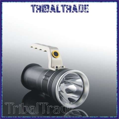 800Lm CREE LED SEARCH LIGHT Rechargeable Kit - Zoom & SOS! BRIGHT! 600m Distance!!