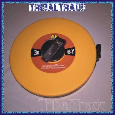 30 Meter / 100 Feet FIBRE MEASURING TAPE- 12 AVAILABLE!!